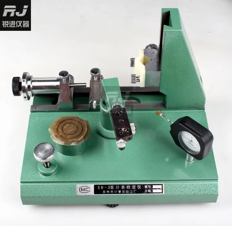 Dial indicator calibrator/force measuring/lever percent indication