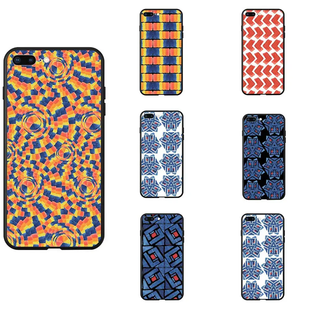 

Africa African Totem Patterned Arts Theme TPU Phone Cases Silicon Cover Photo Image For iPhone 678 S XR X Plus All Phone Models