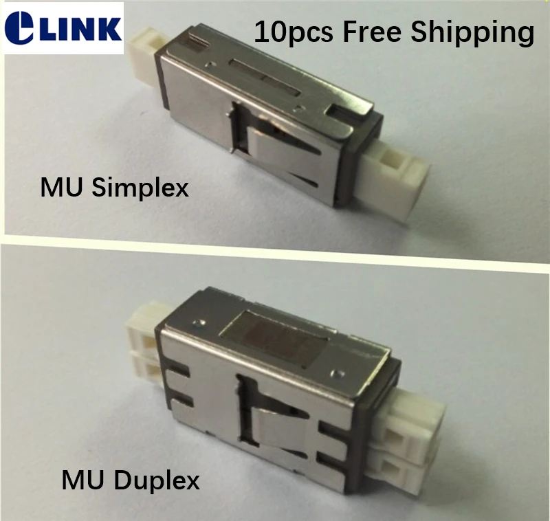 MU fiber adapter Simplex Duplex SM MM UPC APC ftth optical fibre connector MU coupler free shipping ELINK factory sales 10pcs 10pcs new fod2712ar2 optical coupler package sop 8