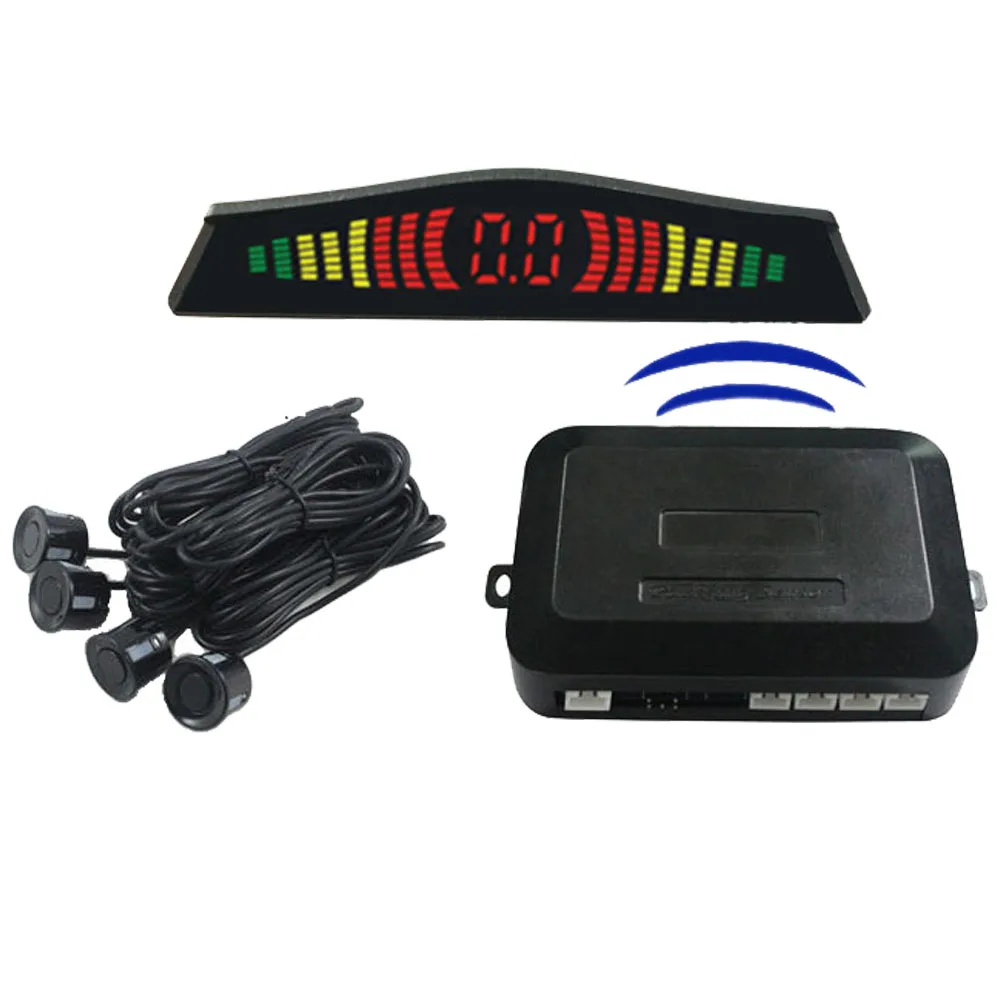 

Wireless car Parking Rear View Radar sensor Alert Alarm3 step led display 4 sensors