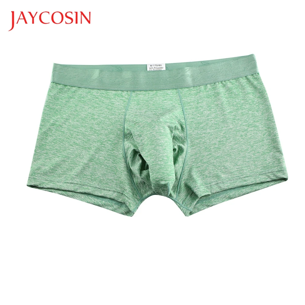 Мужские трусы шорты JAYCOSIN сексуальные мягкие трусики мужские эластичные дышащие