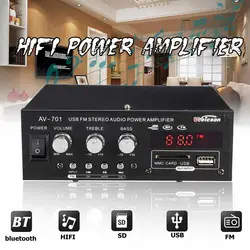 750 W Автомобильный bluetooth стерео аудио усилитель HIFI AMP USB SD FM MP3 Palyer 12 V/220 V