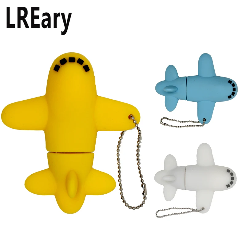 Cute Colorful Plane Usb Flash Drive External Memory Storage Disk Pen