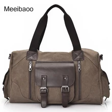 Корейская новая холщовая дорожная сумка большой емкости мужская и женская сумка через плечо Повседневная Ретро сумка YD241