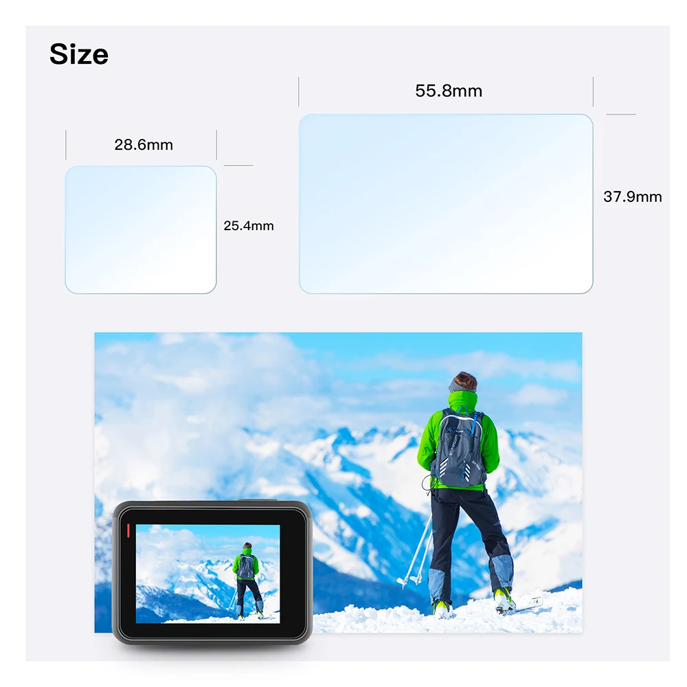 Защитная пленка для ЖК-экрана+ Защитная пленка для объектива Gopro Hero 7 6 5 Черная защитная пленка для экшн-камеры для Go Pro 7 6 5 аксессуар