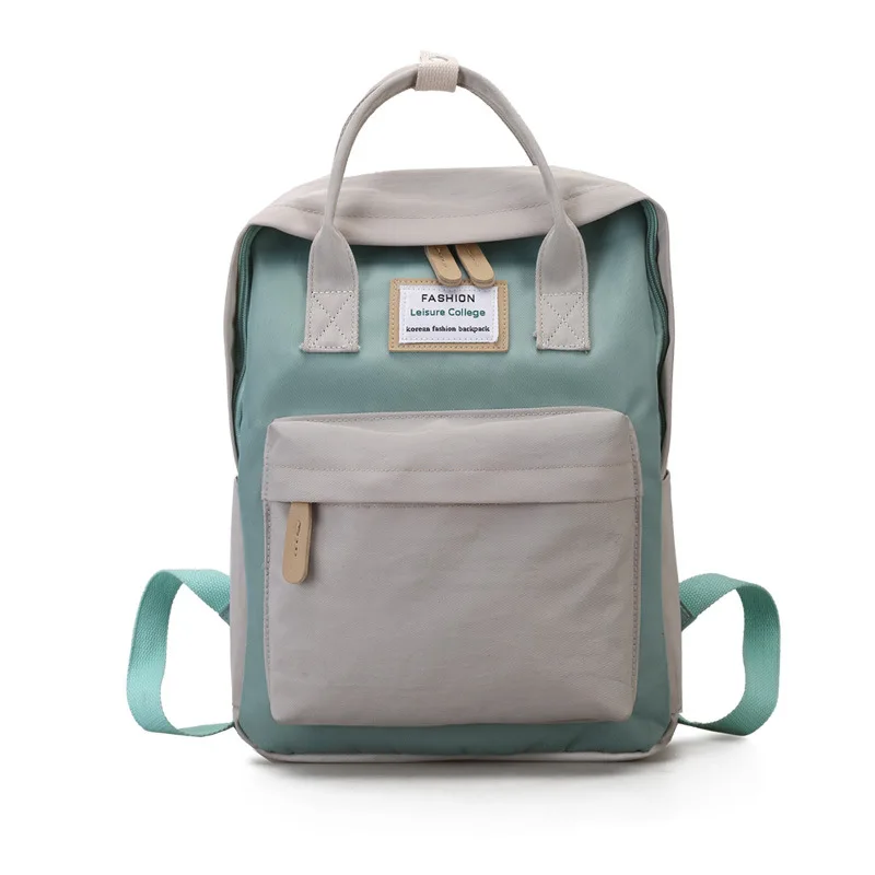Mochila de lona Bacisco para mujeres de gran capacidad Mochila para adolescentes manejar mochilas rosas Mochila impermeable