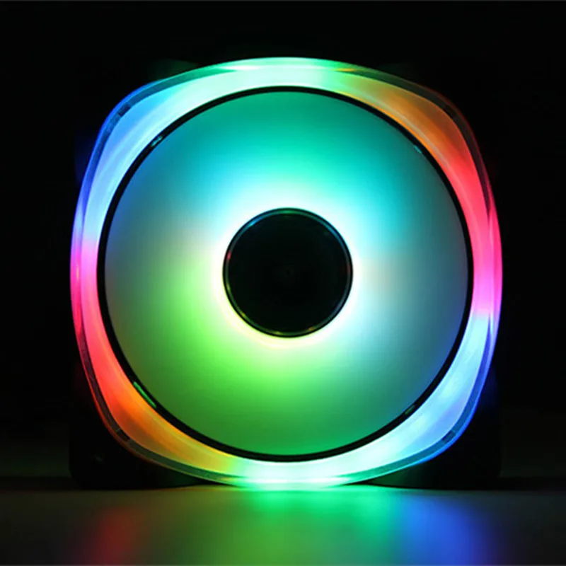 Вентилятор 120 мм для корпуса ПК JONSBO RGB двухсторонний светильник с подсветкой 3pin +