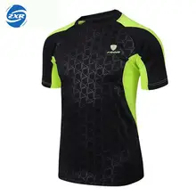 Zuoxiangru Новая летняя мужская Спортивная быстросохнущая футболка с тиснением с короткими рукавами, влагостойкая футболка для бега