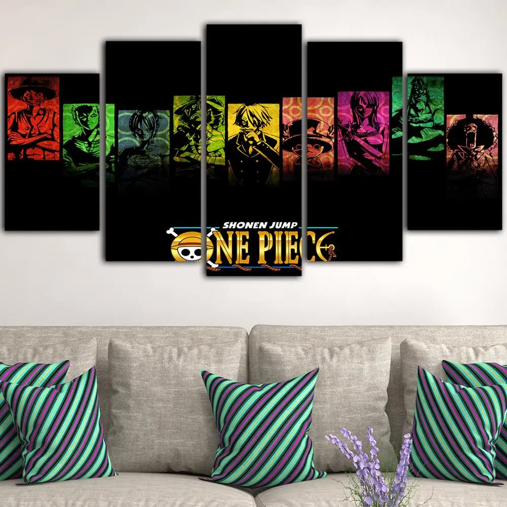 5 шт. постеры один предмет Pintura холст печать настенные фотографии Duvar tabloar Toile Peinture