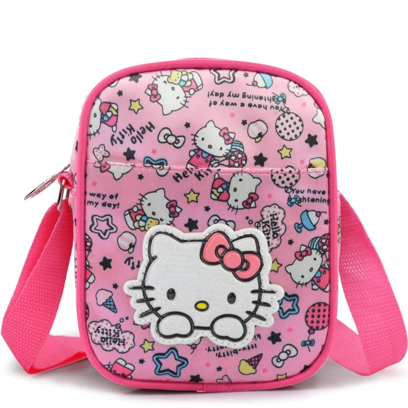 

New Kids Waterproof PU Cute Crossbody Children KT Girls Messenger Bag XW-290982