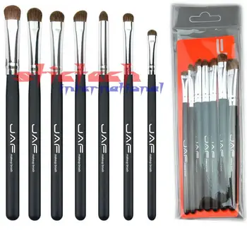 

by dhl or ems 100 sets 7PCS/set Makeup Brushes Professional Natural Hair makeup Brush Set Horse High Quality Make Up Brushes