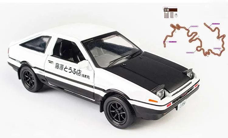 1:28 игрушечная машинка, начальная D AE86, металлическая игрушка, литая машинка, литые под давлением и игрушечные транспортные средства, модель автомобиля, миниатюрная модель автомобиля, игрушки для детей