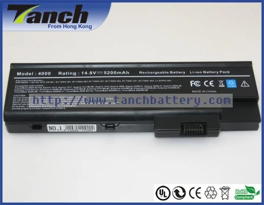 Аккумуляторы для ноутбуков ACER TravelMate 5100 5620 ASPIRE 5670 5600 4222WLMi 7110 9410 9420 9303WSMi 14 8 V cell |