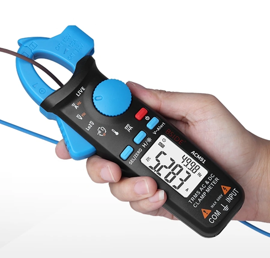 TRMS Clamp Meter AC/DC 1mA Multimeter #6