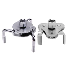 3 Round Flat Jaw Adjustable Alloy Steel 2 Way Oil Fuel Filter Wrench Remover Truck Auto Car Repair Tool Automobiles Accessories