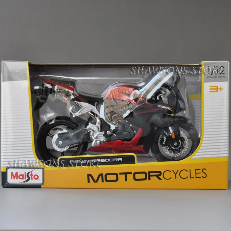 Литые игрушечные модели MAISTO 1:12 HONDA CBR 600RR спортивный велосипед миниатюрный мотоцикл Реплика