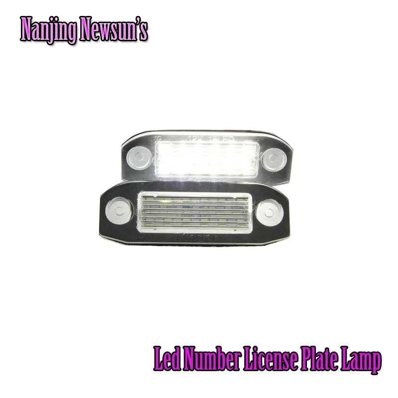 Xenon White 18SMD LED License Plate Lamp for Volvo C30 s40 v50 S60 S80 V70 CX60