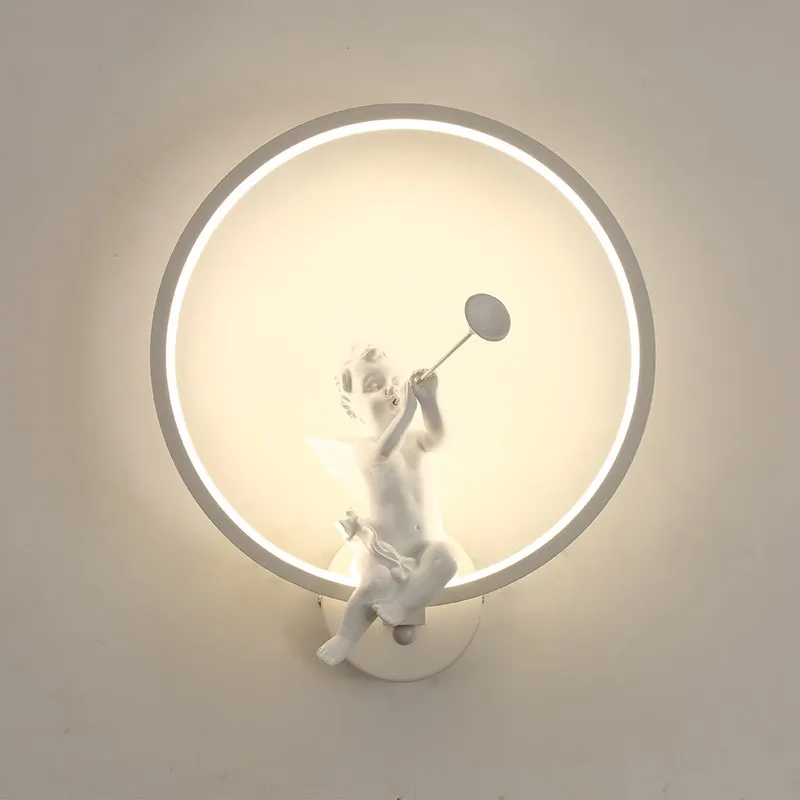 Настенный светильник Horsten светодиодный из металла смолы акрила|led wall light lamp|acrylic