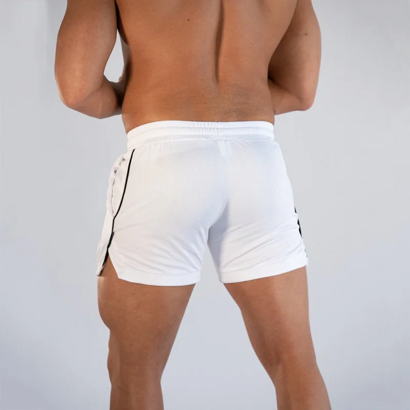 Brand Summer Fitness Shorts Men Mesh Breathable Beach Shorts Elastic Quick Dry Short Pants Thin Gyms Workout Joggers Shorts Male Brand Summer Fitness Shorts Men Mesh Breathable Beach Shorts Elastic Quick Dry Short Pants Thin Gyms Workout Joggers Shorts Male