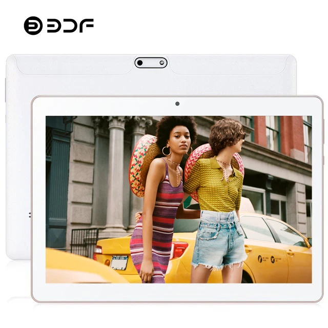 BDF Tablet 10 Inch Android 7.0 Octa Core 4GB+64GB Tablet Pc 3G Tablet Dual SIM Card Tab Android Lap