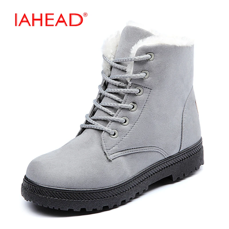 

Women Shoes new Brand women winter boots warm snow boots fashion heels ankle boots for women shoes chuteira UPA335-1