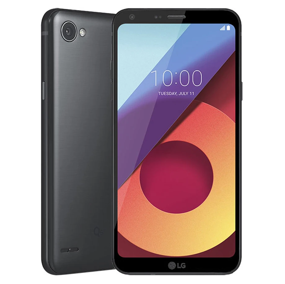 LG Q6+ разблокированный 4G Android мобильный телефон Восьмиядерный 5," две sim-карты 13 МП и 5 Мп 4 Гб ram 64 Гб rom