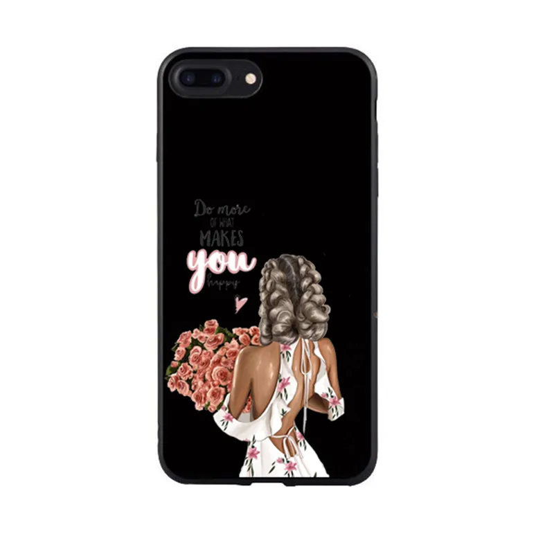 Goddess VOGUE Art Princess для девочек, мягкий силиконовый чехол для iPhone 11 11Pro Max X XR XS Max 8 7 6 PLUS 5