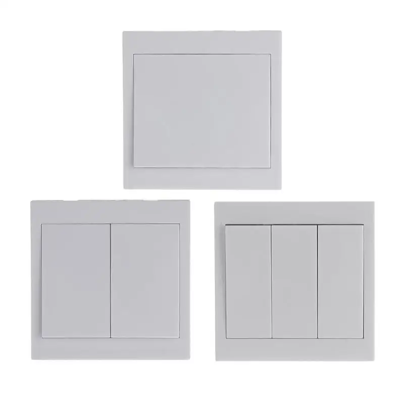 

433MHz 86 Wireless Sticky Wall Panel Remote Control Switch Transmitter Smart Home Wireless Remote Control Switch