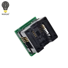 Wavgat soic8 sop8 para dip8 wide-body seat ampla 200mil programador adaptador soquete azul