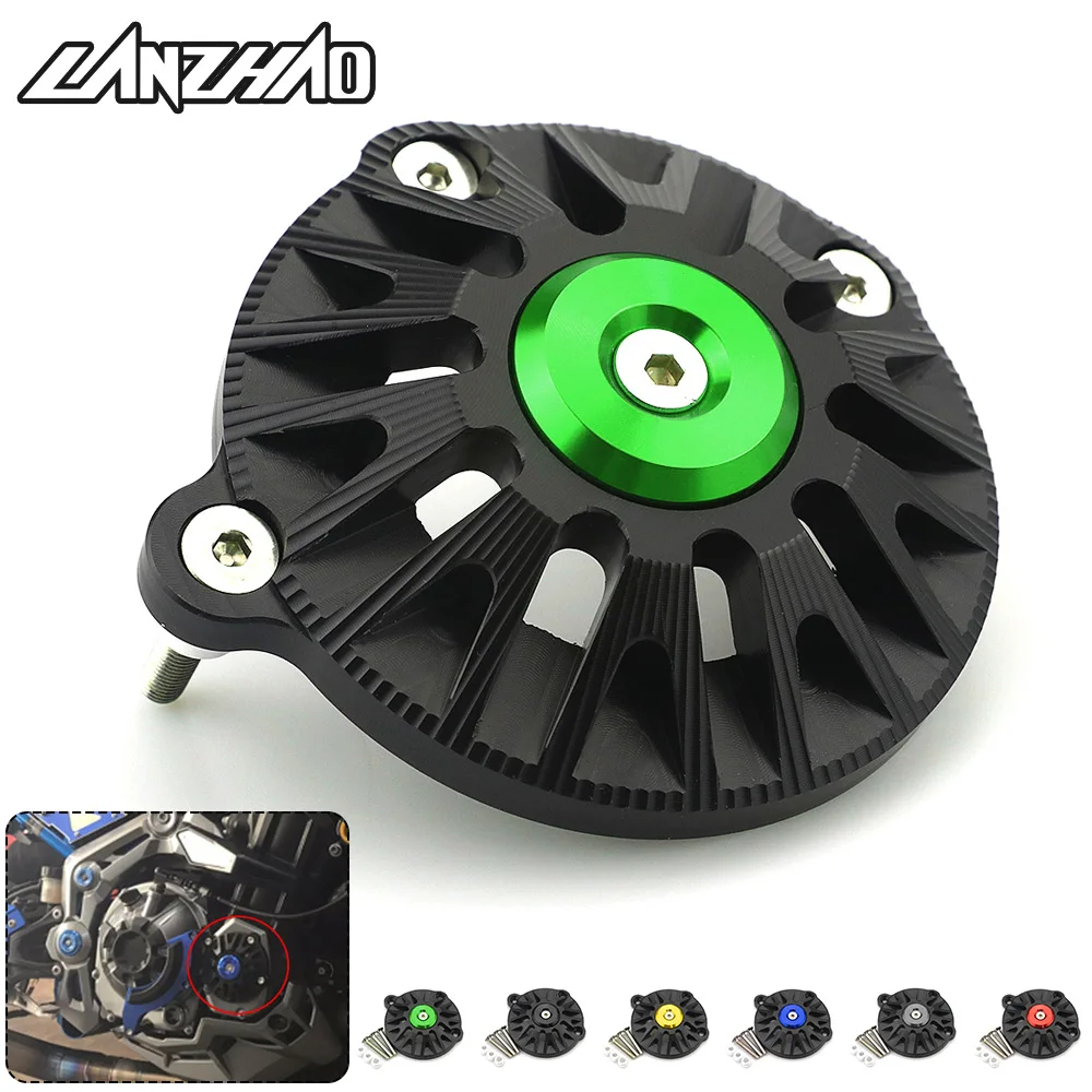 

For Kawasaki Z900 2017 2018 CNC Aluminum Motorcycle Engine Guard Right Side Stator Small Guard Protector Green Black Blue Red