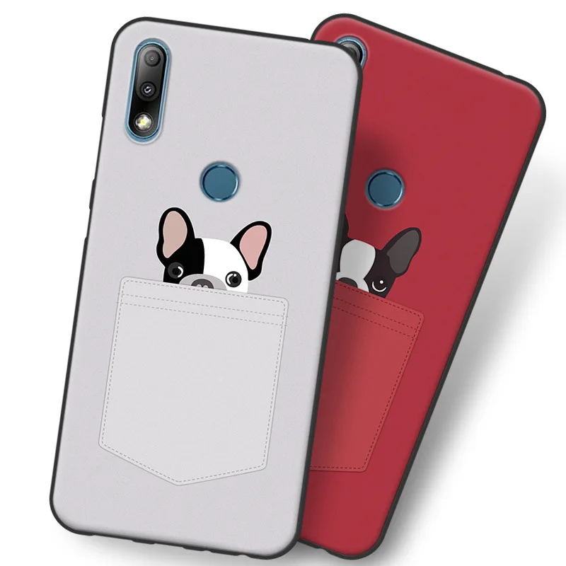 

Cartoon Case For Asus Zenfone Max Plus (M2) ZB634KL,TPU Painted Mobile Phone Shell Lovely Cartoon Color Painting Case.10 Colors.