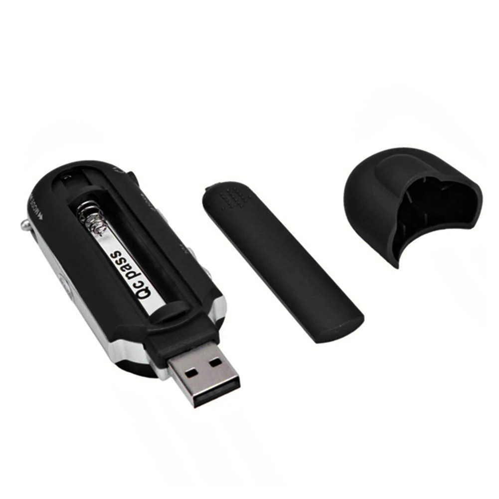 Экран MP3 U диск No. 7 батарея карта USB in line радио кассетный плеер черный|MP3-плееры| |