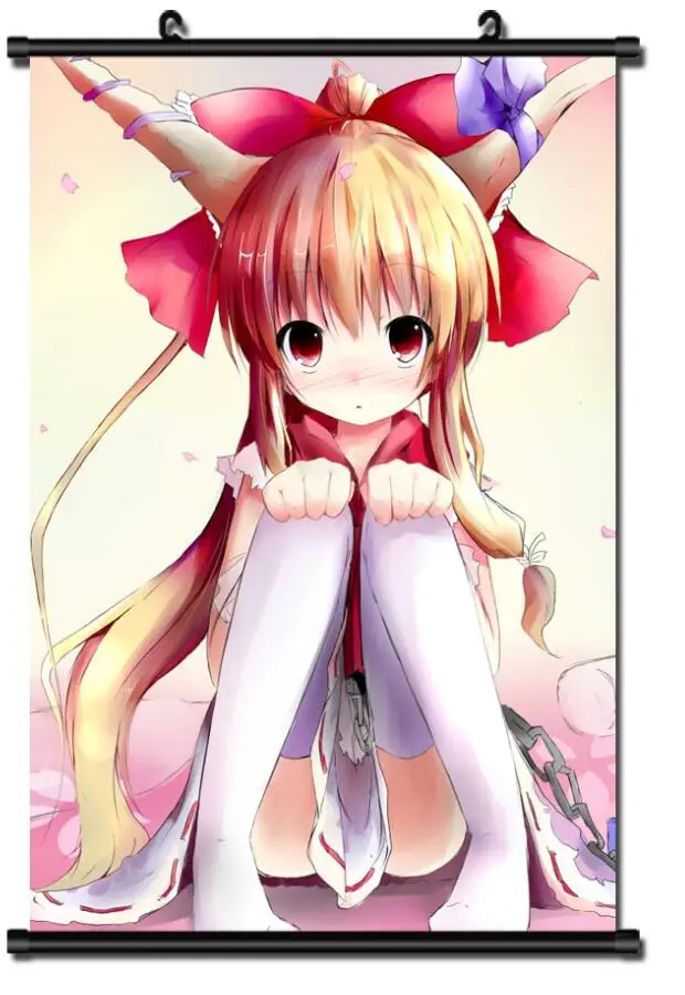 Японское аниме TouHou проект Immaterial and Missing Power Ibuki Suika домашний декор настенные