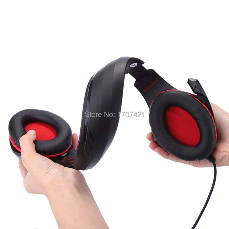 Professional 3.5mm PS4 Gaming Headset Headphone with Mic and LED Lights for PlayStation 4 Xbox one Laptop Computer (2)