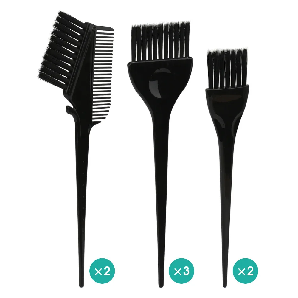 Segbeauty 7 шт Волосы Кисти для окраски волос перо волосы щетины крашения DIY/Professional