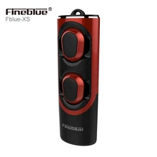 Fineblue Fblue XS Mini dual ear Беспроводная Bluetooth 5,0 Bass гарнитура вкладыши Звук бинауральные наушники 580 мАч чехол-аккумулятор