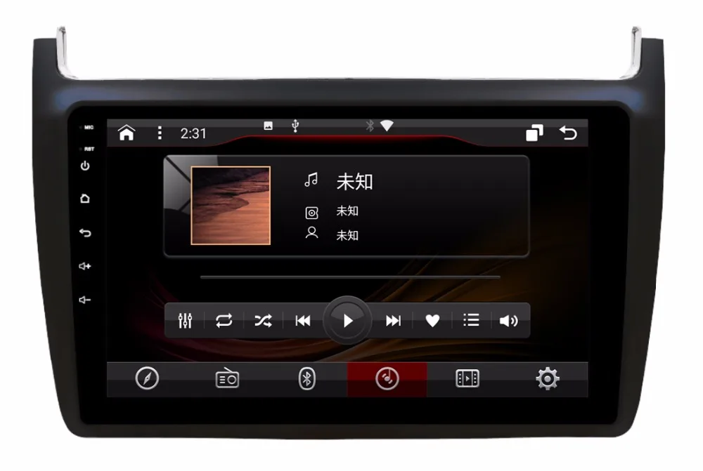 Excellent OTOJETA DSP stereo carplay android 8.1.2 car radio for 2015 2016 Polo navigation Gps Ips screen video player tape recorder 2