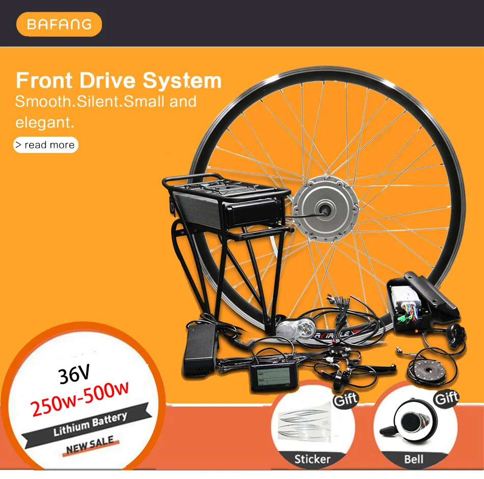 Cheap BAFANG Electric Bike Kit 36V 250W 350W 500W Motor Wheel With Rear Rack Battery for 26" 700C 28" ebike Electric Motor e bike Kit 1 Cheap BAFANG Electric Bike Kit 36V 250W 350W 500W Motor Wheel With Rear Rack Battery for 26" 700C 28" ebike Electric Motor e bike Kit 1