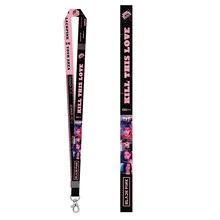 1 шт. Blackpink Kill This Love Album Key Lanyard ремешки для мобильного телефона держатель Бейджа висячая веревка