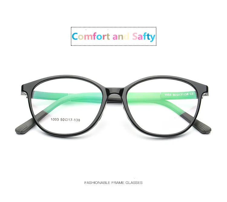 50-17-138 TR90 круглые студенческие очки для близорукости, Медицинские силиконовые очки для детей