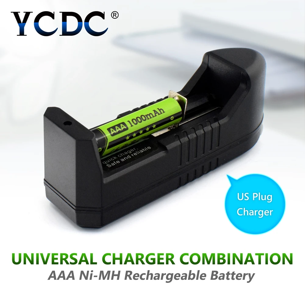 Buy YCDC Portable Battery Wall Charger For 16340 AA Li