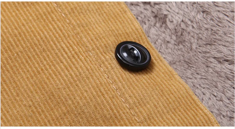 Winter trends men cotton corduroy warm shirt long-sleeved men plus cashmere thick shirt men brand autumn shirts men camisa S-4XL