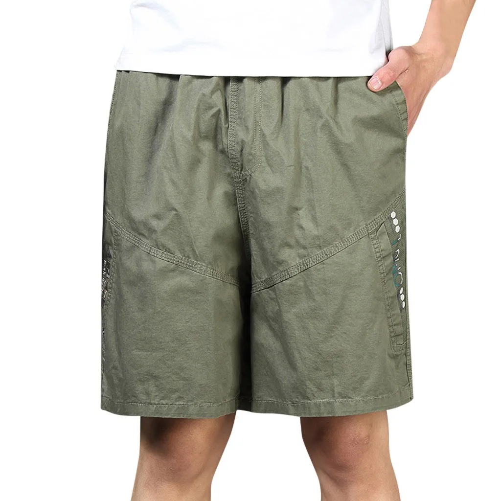 2019 vete для мужчин ts calcao короткие повседневное хлопок карман твердые на открытом воздухе Работы Брюки Карго короткие штаны