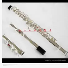 Новая серебряная пластина 16 Закрытая Флейта с отверстиями+ E+ чехол