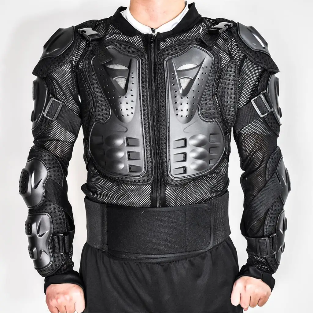  WOSAWE Sports Back Protection Jacket Body Support Cycling Motorcycle Motocross Guard Brace Protecti