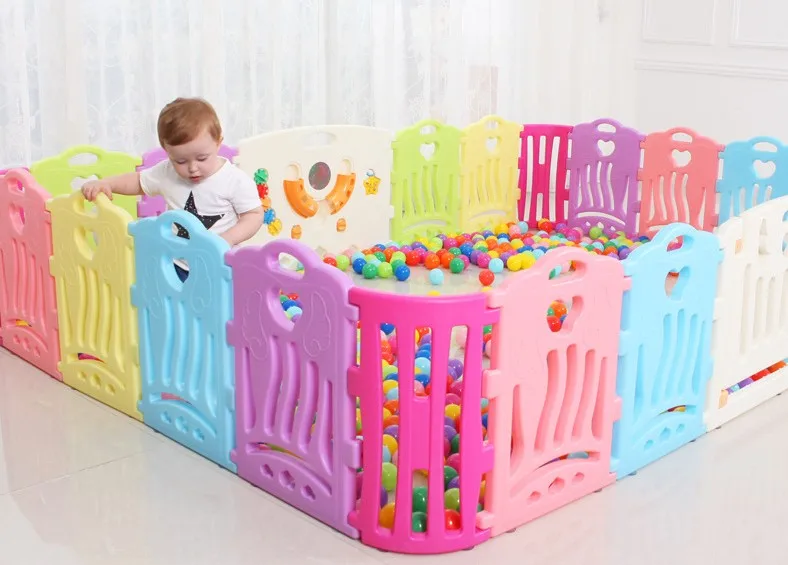 Baby Game Play Fence Indoor Safe Protection For Baby Toddler Baby Kids Activity Walking Fence Playpen