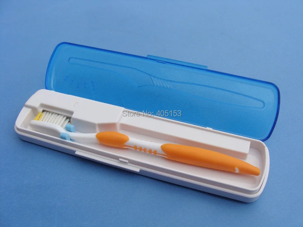 

Portable travel toothbrush sanitizer case good quality UV-C light toothbrush sanitizer box/case/container