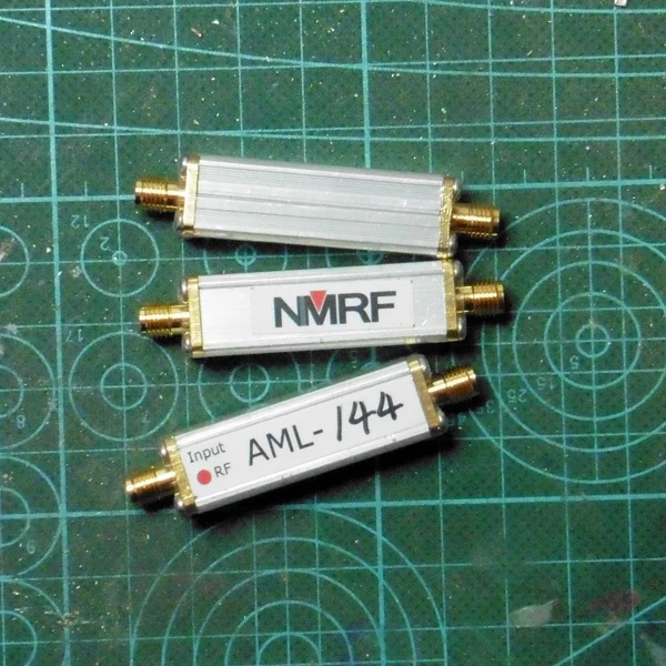 

Free shipping AML-144 144MHz coaxial feed RF low noise antenna amplifier LNA