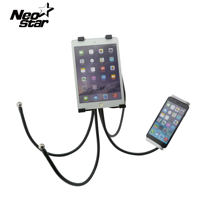 

2 IN 1 Octopus Tablet Stand Holder For iPad 2 3 4 Samsung For IPhone 5 6 7 Plus For 5-13 inch Bed Desk Mount Univerial PC Stands