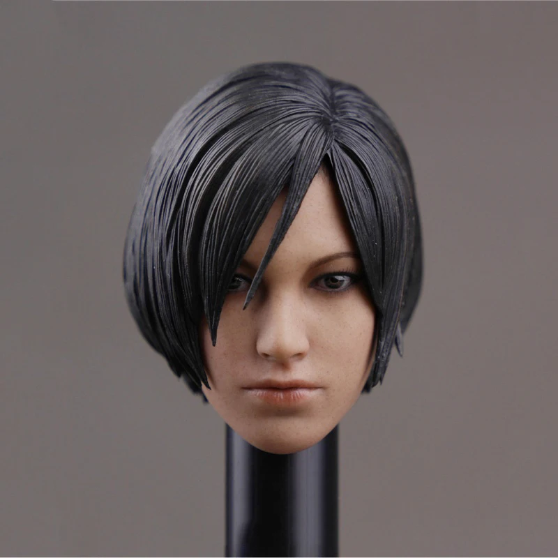 1/6 Ada Wong лепка головы с короткими волосами для женского тела 12 дюймов|head sculpt|ada wong1/6